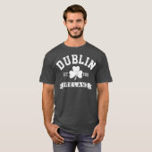 Dublin Ireland Est 988 Clover Leaf Shamrock St T-shirt (Voorkant volledig)