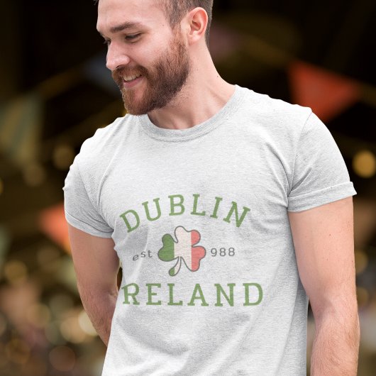 Dublin Ireland Est. 988 St. Patrick's Day T-shirt
