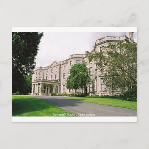 Dublin Ireland, Farmleigh House, Phoenix Park Briefkaart