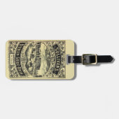 Dublin Ireland Guide Book Bagagelabel (Voorkant horizontaal)