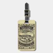 Dublin Ireland Guide Book Bagagelabel (Voorkant verticaal)