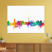 Dublin Ireland Skyline Canvas Afdruk (Insitu (Woonkamer))