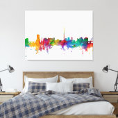 Dublin Ireland Skyline Canvas Afdruk (Insitu (Slaapkamer))