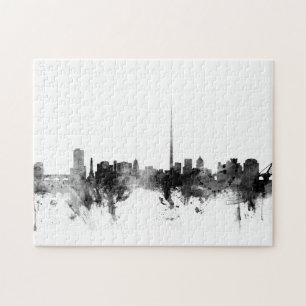 Dublin Ireland Skyline Legpuzzel