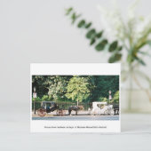 Dublin Ireland, Stephens Green Horse carrières Briefkaart (Staand voorkant)