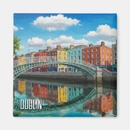 Dublin Ireland Travel Magneet