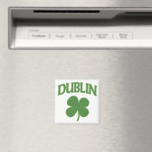 Dublin Irish Shamrock Magneet (Insitu (Vaatwasser))