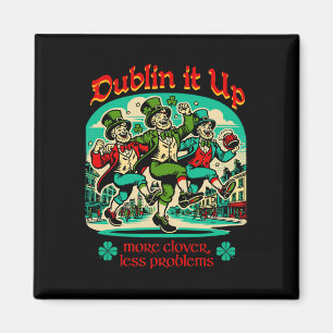 Dublin It Up - Ierse kabouters dansen Magneet