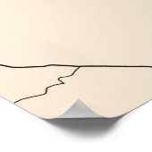 Dublin-kaart Poster (Hoek)