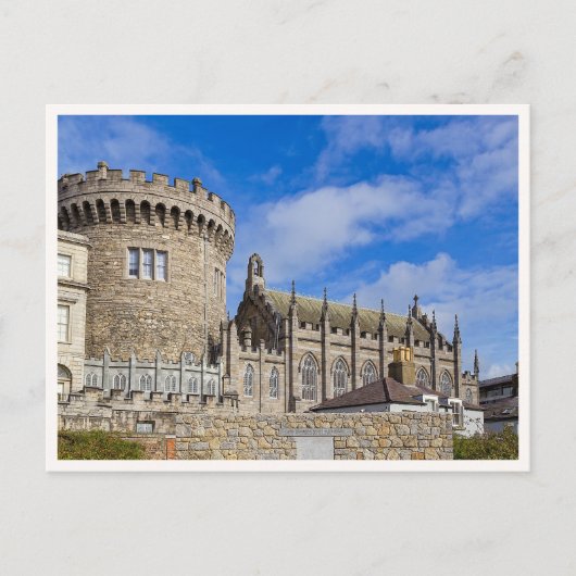 Dublin Kasteel Ierland Foto Briefkaart (Voorkant)