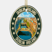 Dublin Keramisch Ornament (Rechts)