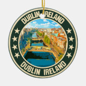 Dublin Keramisch Ornament (Voorkant)