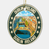 Dublin Keramisch Ornament (Links)