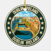 Dublin Keramisch Ornament (Achterkant)