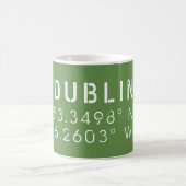 Dublin Lengtegraad Breedtegraad Koffiemok (Center)