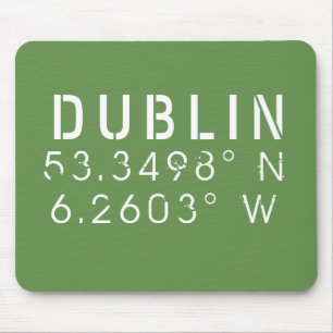Dublin Longitude Latitude Muismat