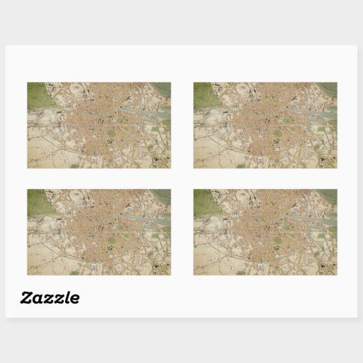 Dublin Map Sticker (Vel)