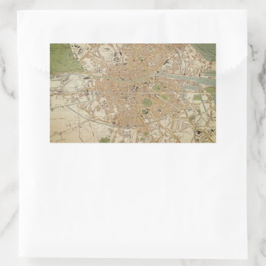 Dublin Map Sticker (Tas)