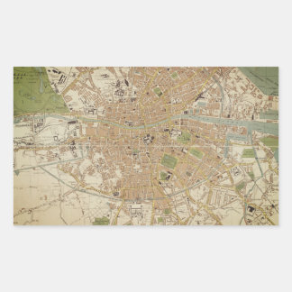 Dublin Map Sticker