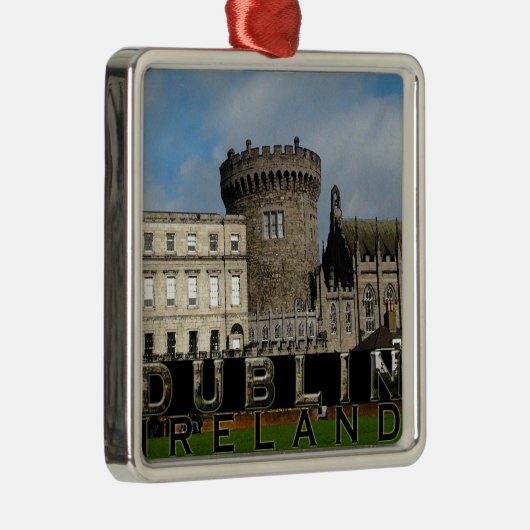 Dublin Metalen Ornament (Rechts)