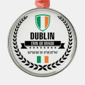 Dublin Metalen Ornament (Voorkant)