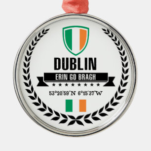 Dublin Metalen Ornament