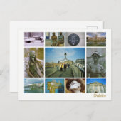 Dublin multi-afbeelding briefkaart (Voorkant / Achterkant)