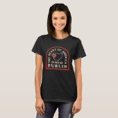 Dublin Ohio The Heart of America T-shirt (Voorkant volledig)