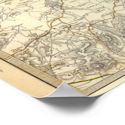 Dublin-omgevingen Poster (Hoek)