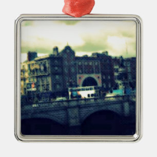 Dublin Pop Art Metalen Ornament