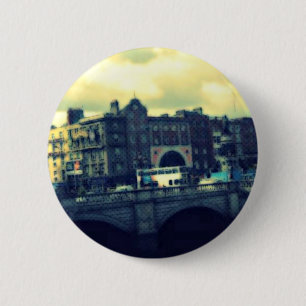 Dublin Pop Art Ronde Button 5,7 Cm