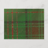 Dublin Pset Tartan Briefkaart (Voorkant)