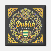 Dublin Republiek Ierland Magneet (Voorkant)