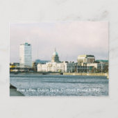 Dublin River Liffey, Spire & Customs House Briefkaart (Voorkant)
