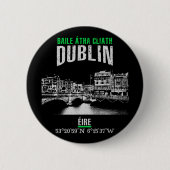 Dublin Ronde Button 5,7 Cm (Voorkant)