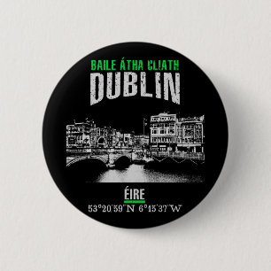 Dublin Ronde Button 5,7 Cm