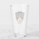 Dublin Rovers Pint Glass Glas (Achterkant)