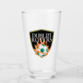 Dublin Rovers Pint Glass Glas (Voorkant)