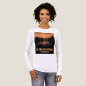 Dublin Schemering Dames T-shirt | Ierland Reis Kun (Voorkant)