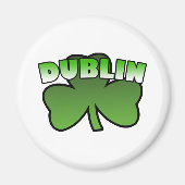 Dublin Shamrock Magnet (Voorkant)