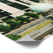 Dublin Skyline Ireland, River Liffey, IFSC Poster (Hoek)