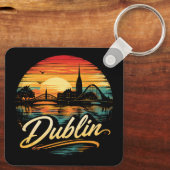 Dublin Sleutelhanger (Achterkant)