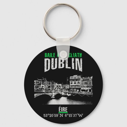 Dublin Sleutelhanger (Voorkant)
