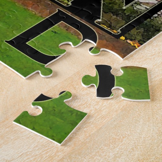 Dublin Square Puzzle Legpuzzel (Zijkant)