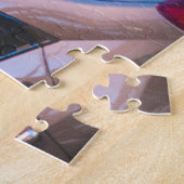 Dublin Street Scene Ireland. Irish Taxi. Legpuzzel (Zijkant)