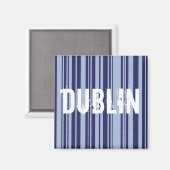 Dublin stripes magneet (Voorkant / Achterkant)