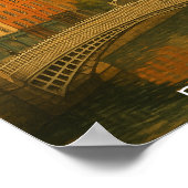 Dublin Travel Retro Ireland City ArtWork Poster (Hoek)