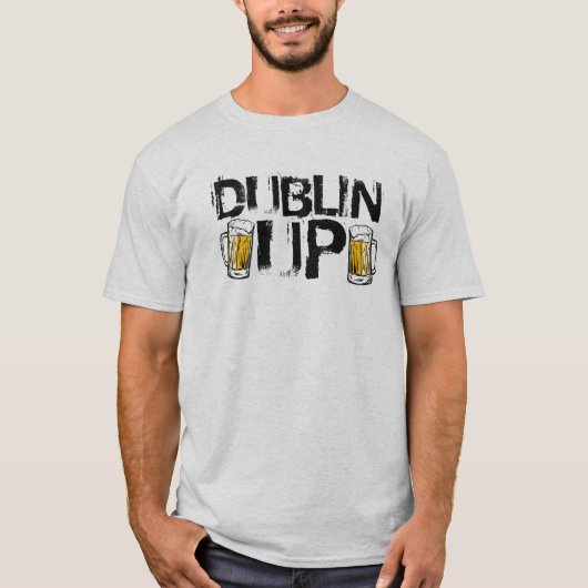 Dublin Up St. Patricks T-shirts (Voorkant)