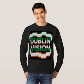 Dublin Visie Pixel Puls T-shirt (Voorkant volledig)
