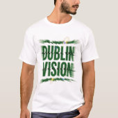 Dublin Vision Blurred and Misaligned T-shirt (Voorkant)